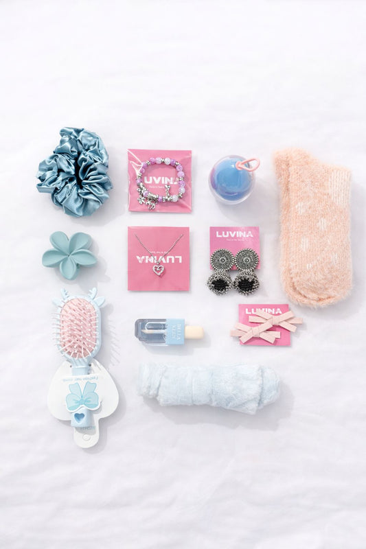 Girls jewelry and accessories gift box by Luvina India